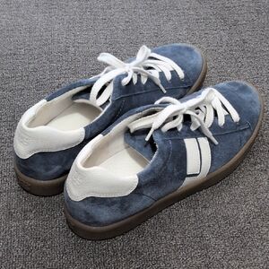 Paul Green Blue and White Men's Sneakers